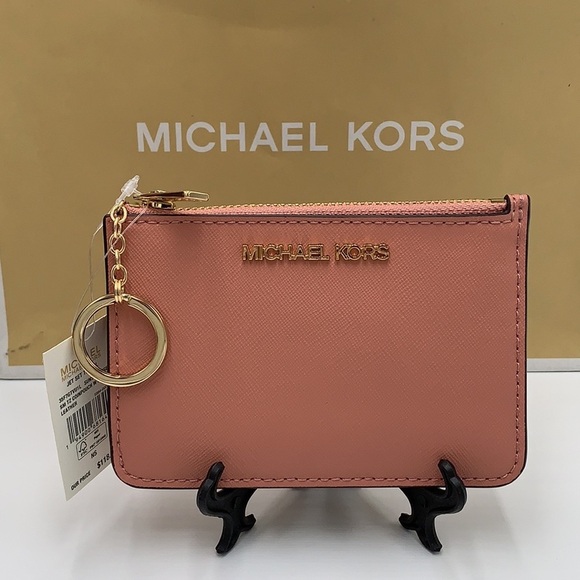 Michael Kors Avril Small Leather Top-Zip Satchel and Small Wallet Coinpouch Set - Picture 12 of 16